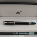 Grade Clone  Montblanc Star Walker Pen Black Barrel Silver Clip Rollerball Pen